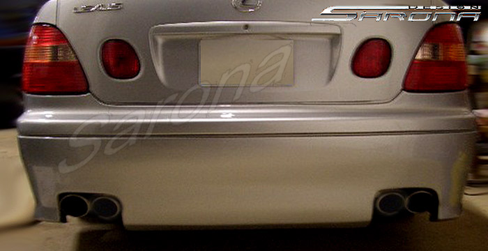 Custom Lexus GS300/400 Rear Bumper  Sedan (1998 - 2005) - $490.00 (Part #LX-007-RB)